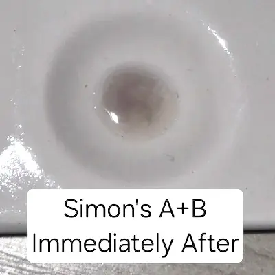 Amphetamine Simon's reagent test kit result