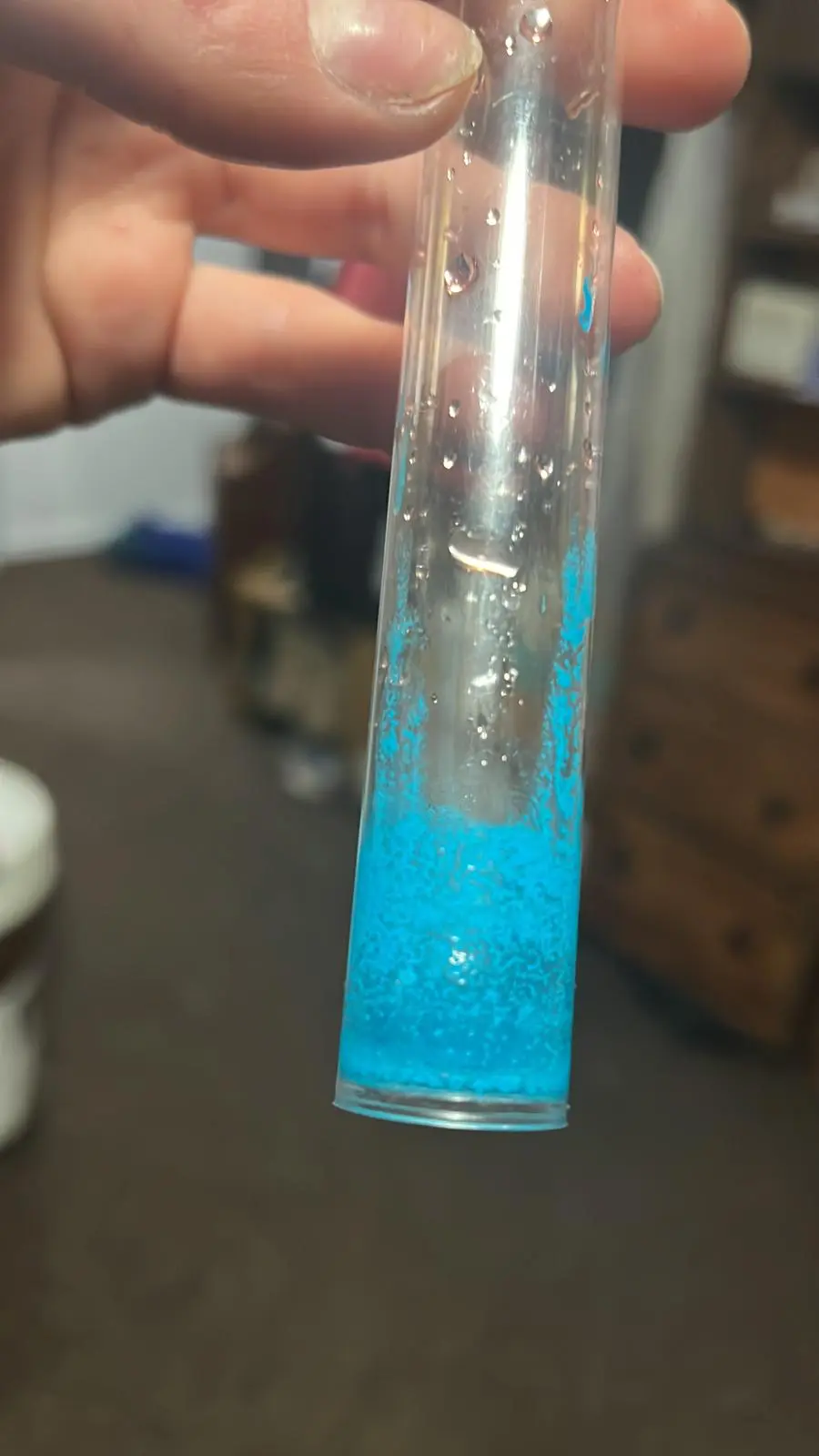 Cocaine single-use reagent results