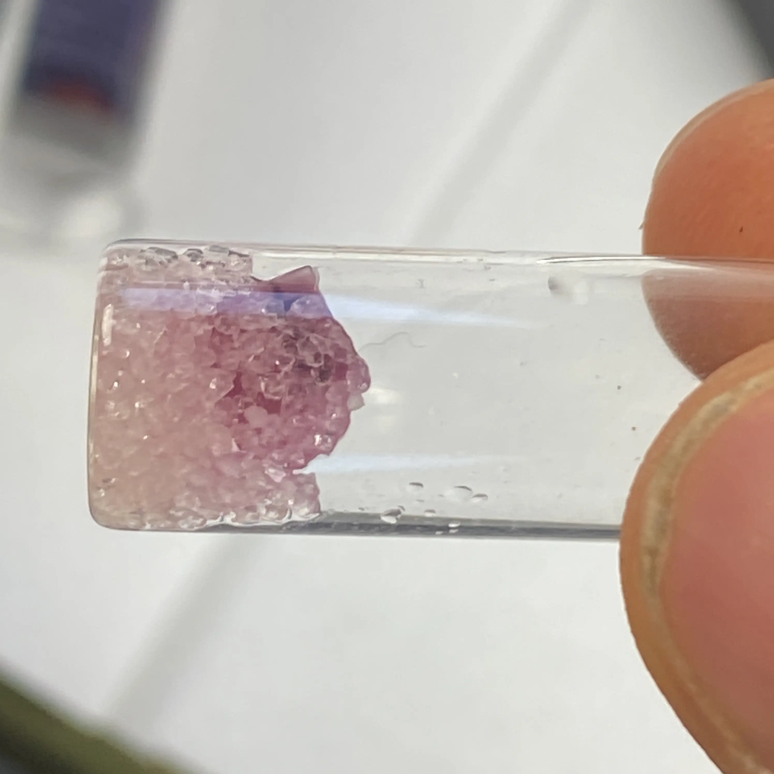 LSD reagent test kit results (source:Reddit)