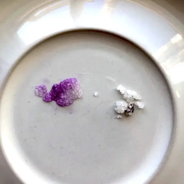 LSD reagent test kit results (source:Reddit)