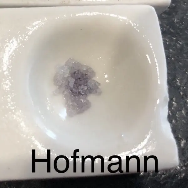 LSD reagent test results