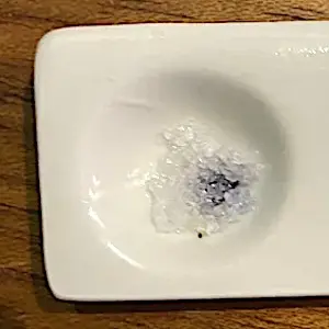 Small LSD sample, weak reagent test results
