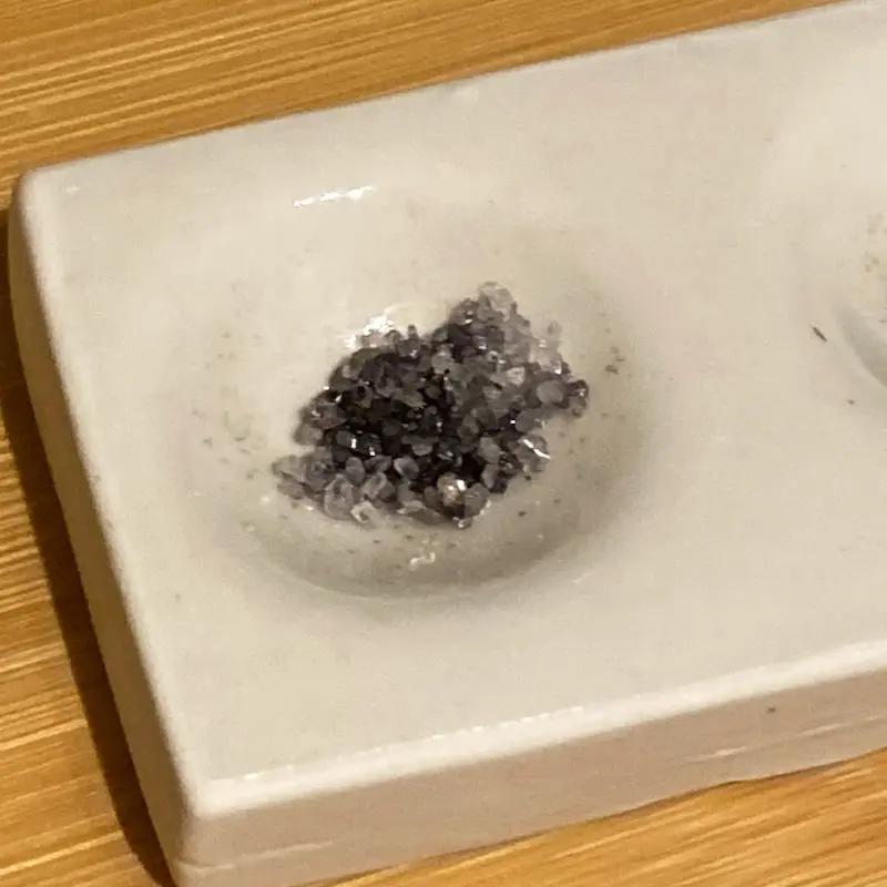 MDMA Marquis reagent test kit result (source:Reddit)