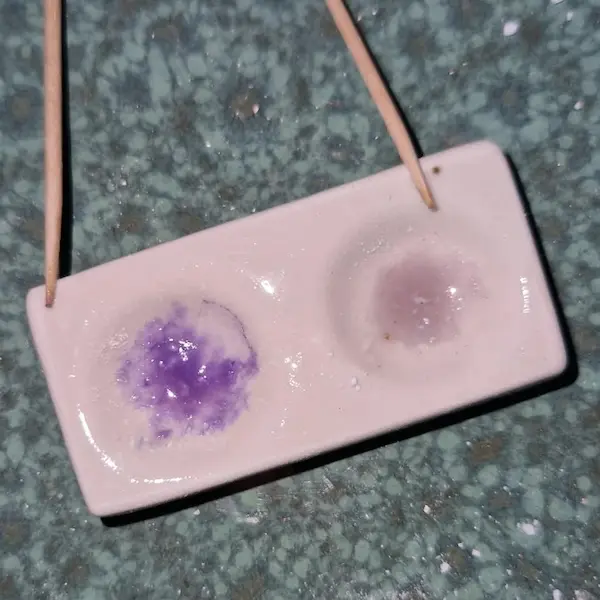 Alprazolam Zimmermann reagent result after 10 minutes