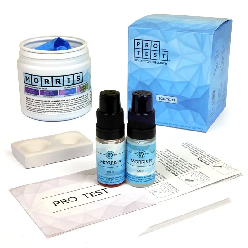 Multiple-use Scott reagent test kit