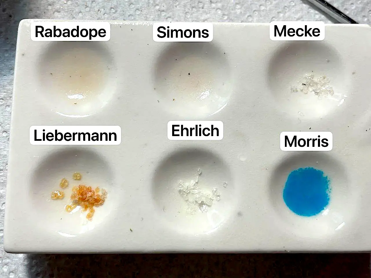 Identification Tests