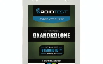 ROIDTEST for oxandrolone identification