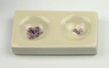 Crystalline colorimetric tests