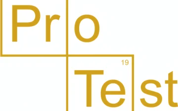 The PRO Test logo, referencing the periodic table
