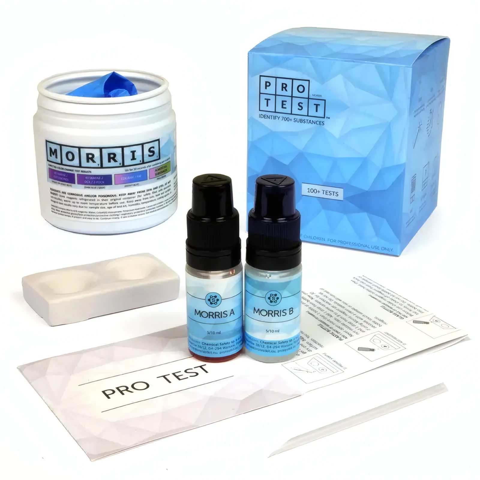 Morris reagent test kit