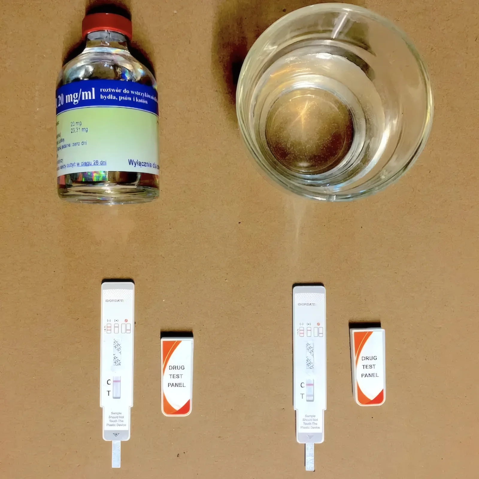Test strips for xylazine